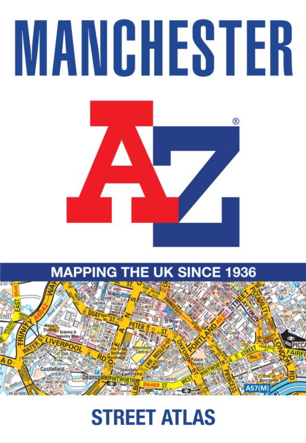 Cover for A-Z Maps · Manchester A-Z Street Atlas (Paperback Book) [7 Revised edition] (2026)