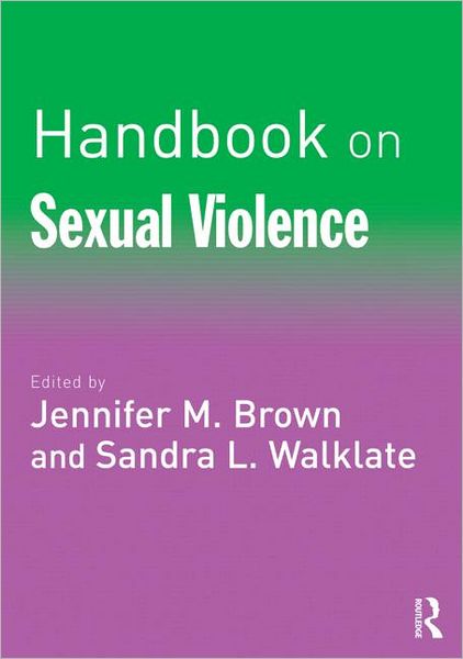 Cover for Handbook on Sexual Violence (Paperback Book) (2011)