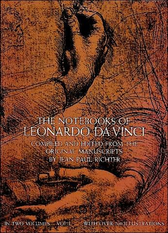 Cover for Vinci, Leonardo Da (Author) · The Notebooks of Leonardo Da Vinci, Vol. 1 - Dover Fine Art, History of Art (Paperback Bog) [New edition] (2000)