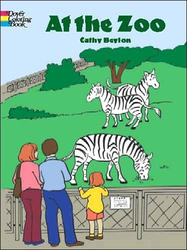 Cover for Cathy Beylon · At the Zoo - Dover Coloring Books (Taschenbuch) (2002)