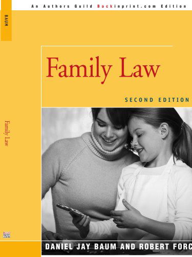 Cover for Daniel Baum · Family Law: Second Edition (Paperback Book) (2007)