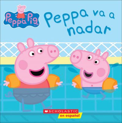 Cover for Scholastic Inc. · Peppa Va A Nadar (Hardcover Book) (2017)