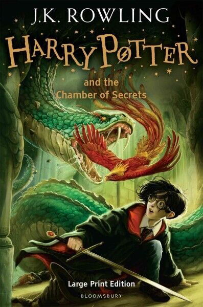 Cover for J.K. Rowling · Harry Potter and the Chamber of Secrets: Large Print Edition (Gebundenes Buch) [Large type / large print edition] (2002)