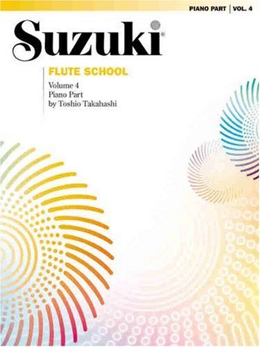 Cover for Suzuki · Suzuki Flute School Vol4 Piano Acc (Paperback Bog) [Revised edition] (1999)