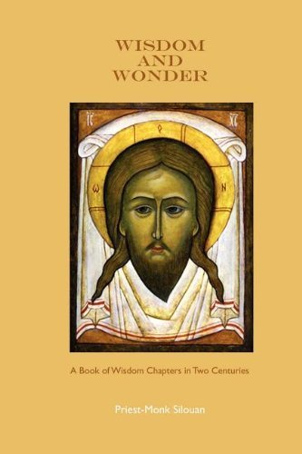 Cover for Priest-monk Silouan · Wisdom and Wonder (Paperback Book) (2011)
