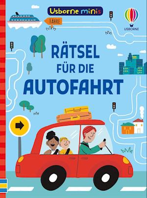 Cover for Usborne Minis: Rätsel für die Autofahrt (Bok) (2025)