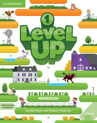 Cover for Caroline Nixon · Level Up Level 1 Workbook with Online Resources and My Home Booklet - Level Up (Book) [New edition] (2018)