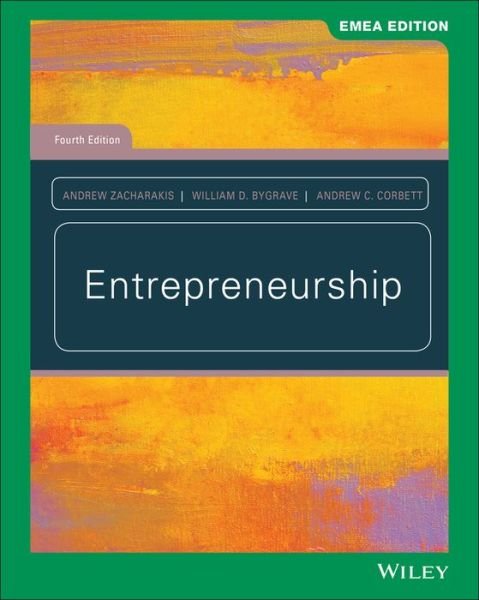 Cover for Bygrave, William D. (Babson College) · Entrepreneurship, EMEA Edition (Paperback Bog) (2019)