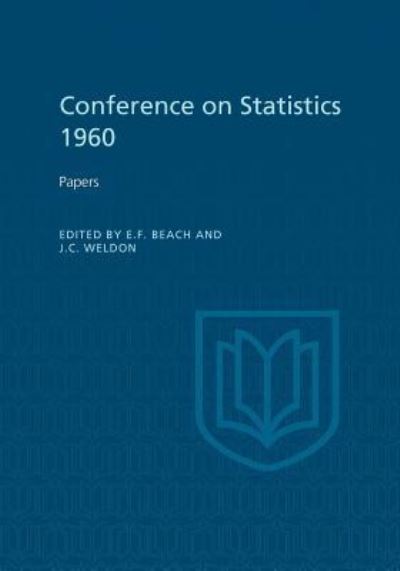 Cover for J. C. Weldon · Conference on Statistics 1960 (Paperback Book) (1962)