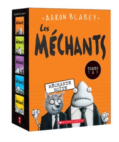 Coffret Les Mechants 1: Tomes 1 A 5 - Aaron Blabey - Books - Scholastic - 9781443191722 - October 19, 2021