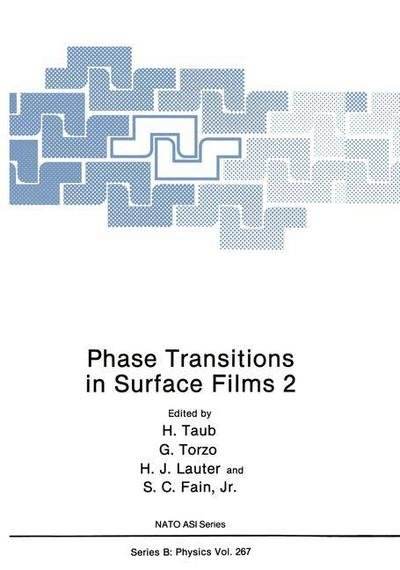 Cover for H Taub · Phase Transitions in Surface Films 2 - NATO Science Series B (Paperback Bog) [Softcover reprint of the original 1st ed. 1991 edition] (2012)