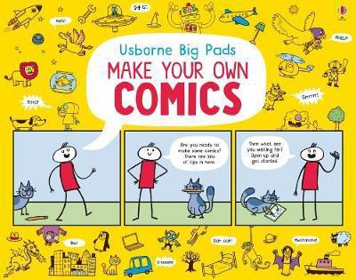 Make your own comics - Pads - Louie Stowell - Books - Usborne Publishing Ltd - 9781474922722 - September 1, 2017