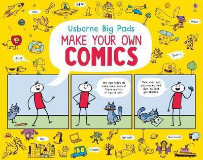 Make your own comics - Pads - Louie Stowell - Böcker - Usborne Publishing Ltd - 9781474922722 - 1 september 2017