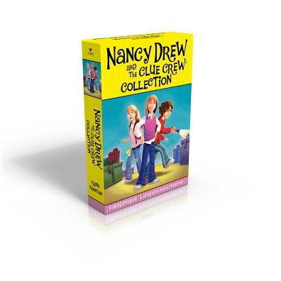 Cover for Carolyn Keene · The Nancy Drew and the Clue Crew Collection: Sleepover Sleuths; Scream for Ice Cream; Pony Problems; The Cinderella Ballet Mystery; Case of the Sneaky Snowman - Nancy Drew and the Clue Crew (Paperback Bog) [Boxed Set edition] (2014)