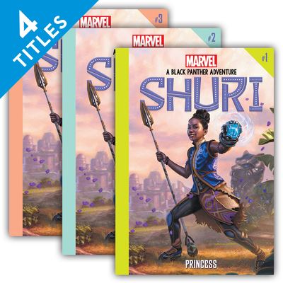 Cover for Nic Stone · Shuri: A Black Panther Adventure (Set) (Hardcover Book) (2020)