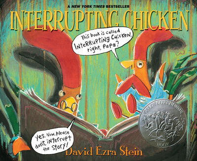 Cover for David Ezra Stein · Interrupting Chicken (Board book) (2019)