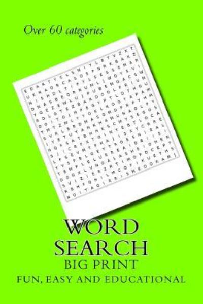 Cover for M Vitale · Word Search (Paperback Book) (2017)