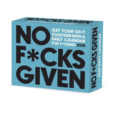 Willow Creek Press · No F*cks Given 2025 6.2 X 5.4 Box Calendar (Kalender) (2024)