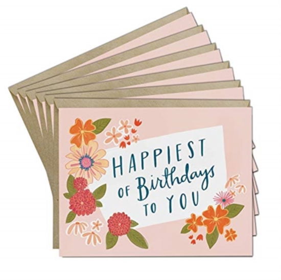 Cover for Em &amp; Friends · 6-Pack Em &amp; Friends Happiest of Birthdays To You Card (Flashcards) (2019)