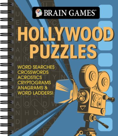 Cover for Publications International Ltd. · Brain Games - Hollywood Puzzles (Spiral Book) (2021)