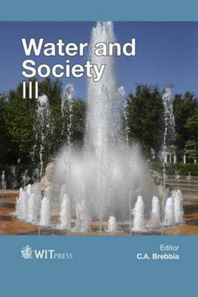 Cover for C. A. Brebbia · Water and Society III (Hardcover Book) (2015)