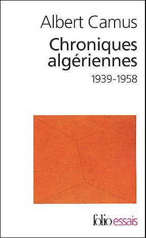 Cover for Albert Camus · Actuelles. Chroniques algeriennes (Paperback Bog) [French edition] (2002)