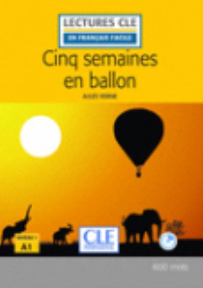 Cover for Jules Verne · Cinq semaines en ballon - Livre + CD MP3 (Book) (2016)