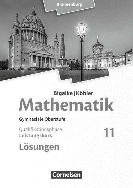 Cover for Bigalke / Köhler · Mathe.BB.2019 11.Sj.Lös (Book)