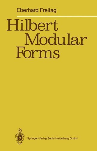 Cover for Eberhard Freitag · Hilbert Modular Forms (Taschenbuch) [1st ed. Softcover of orig. ed. 1990 edition] (2010)