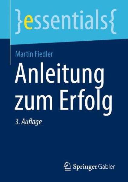 Cover for Fiedler · Anleitung zum Erfolg (Book) (2020)