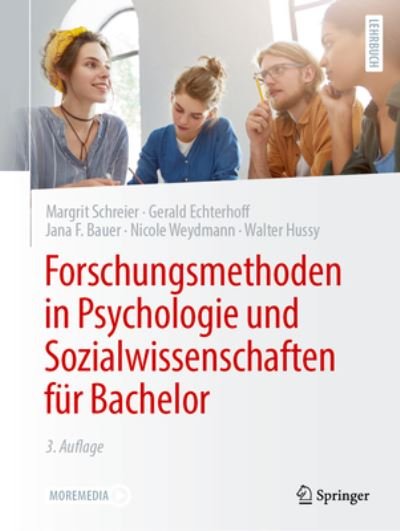 Cover for Margrit Schreier · Forschungsmethoden in Psychologie und Sozialwissenschaften Für Bachelor (Bok) (2023)