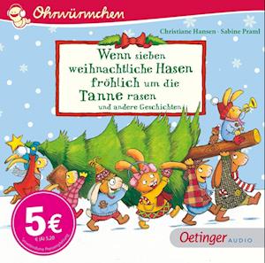 Cover for Praml,sabine; Schuld,kerstin M.; Badstuber,mart · Wenn Sieben Weihnachtliche Hasen (CD) (2022)