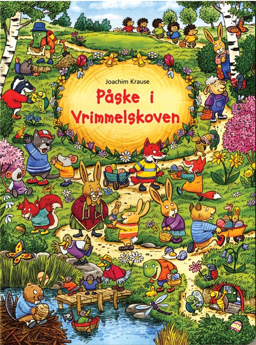 Cover for Joachim Krause · Hvor er...: Påske i Vrimmelskoven (Cardboard Book) [1th edição] (2014)