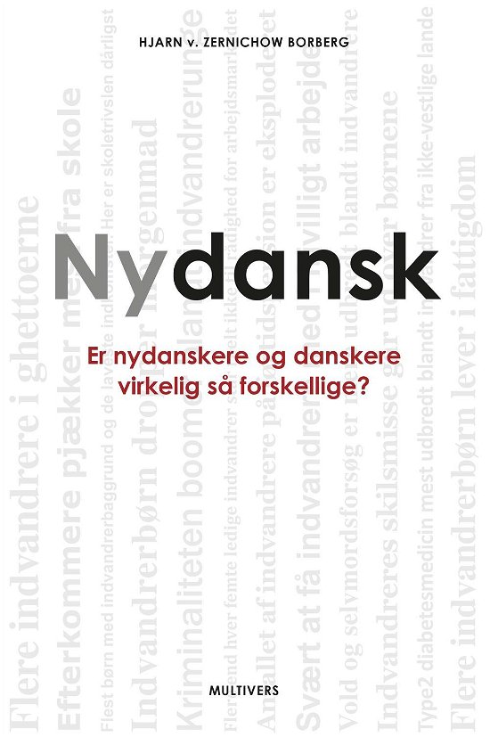 Cover for Hjarn v. Zernichow Borberg · Nydansk (Sewn Spine Book) [1st edition] (2016)