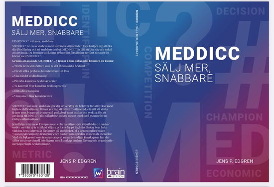 Jens Edgren · MEDDICC Sälj mer, snabbare (Bok) (2024)