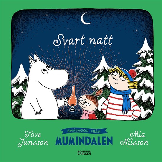 Cover for Tove Jansson · Småsagor från Mumindalen. Svart natt (Bound Book) (2024)