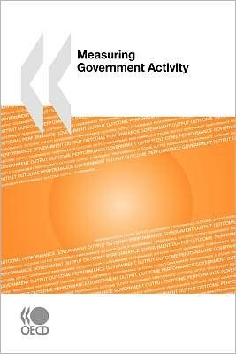 Cover for Oecd Ocde · Measuring Government Activity (Taschenbuch) (2009)