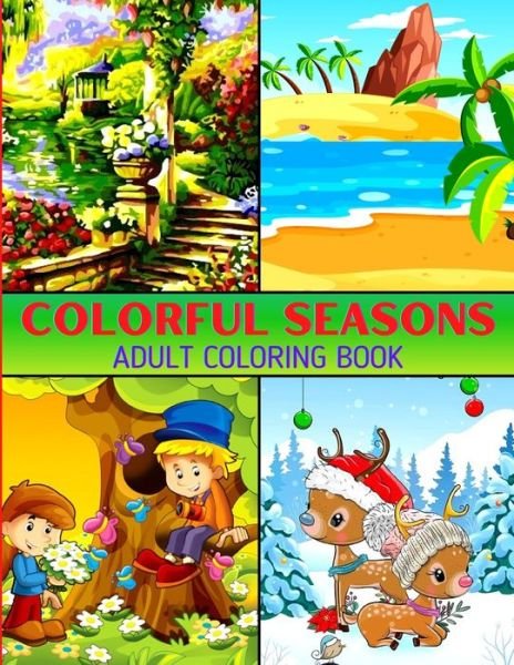 Cover for Jane Fonda · Colorful Seasons Adult Coloring Book (Pocketbok) (2022)
