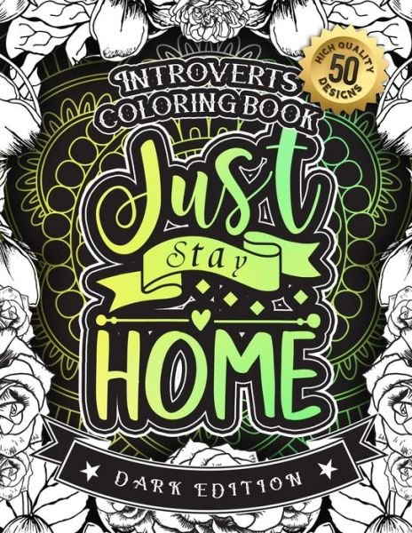 Cover for Black Feather Stationery · Introverts Coloring Book (Paperback Book) (2020)