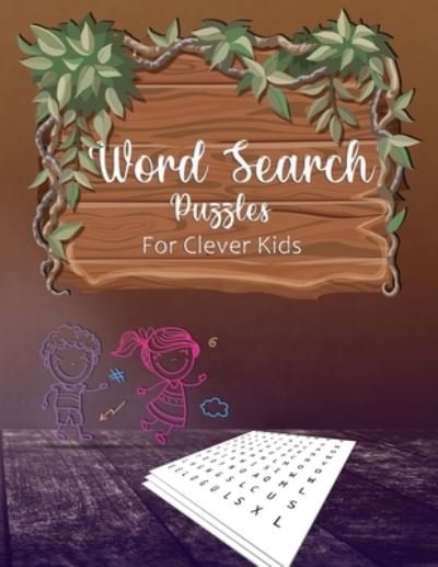 Cover for Bakr El · Word Search Puzzles for Clever Kids (Paperback Book) (2021)