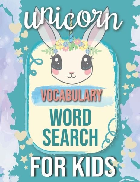 Cover for Elgaddari Publishing · Unicorns Vocabulary Word Search for Kids (Pocketbok) (2020)