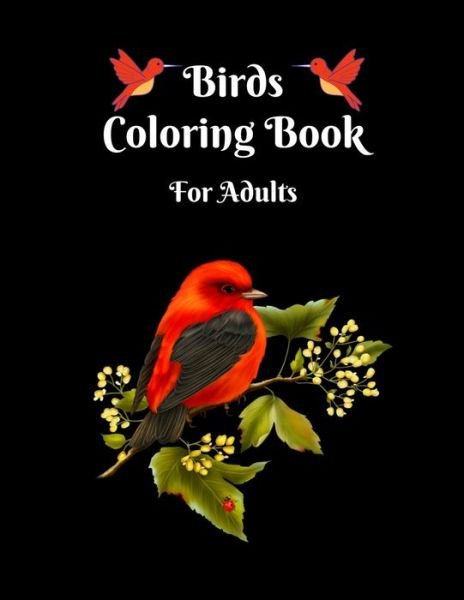 Cover for Mofijul Publishing House · Birds Coloring Book for Adults (Paperback Book) (2021)