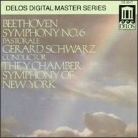 Cover for Beethoven / Schwarz / Ny Chamber Symphony · Symphony 6 (CD) (1992)