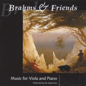 Cover for Brahms / Zaslov Duo · Brahms &amp; Friends: Music for Viola &amp; Piano (CD) (2001)