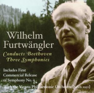 Furtwangler Conducts 3 Symphonies by Beethoven - Beethoven / Furtwangler / Guden / Vpo / Bpo - Música - MUSIC & ARTS - 0017685111723 - 25 de fevereiro de 2003