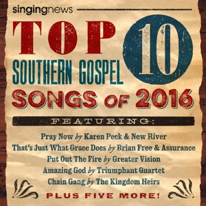 Cover for Top 10 Southern Gospel Songs · Top 10 Southern Gospel Songs-v/a (CD) (2016)