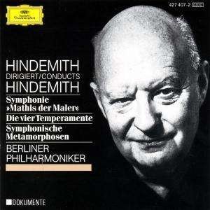 Cover for Berliner Philharmoniker · Hindemith: Mathis Der Mahler / Vier Temperamente / Metamorphosen (CD)