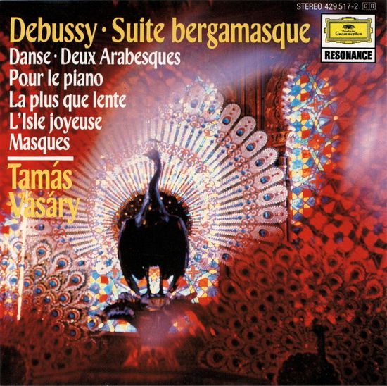 Cover for Vasary Tamas · Suite Bergamasque / Danse / Deux Arabesques / Pour Le Piano / La Plus Que Lente (CD) (1991)