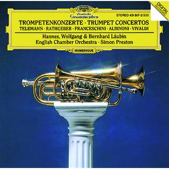 Cover for Telemann / Preston / Eco · Trumpet Concerti-Telemann Preston Eco (CD) (1992)