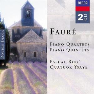 Faure: Piano Quartets N. 1 & 2 - Roge Pascal / Quatour Ysaye - Musiikki - POL - 0028947518723 - tiistai 6. syyskuuta 2005